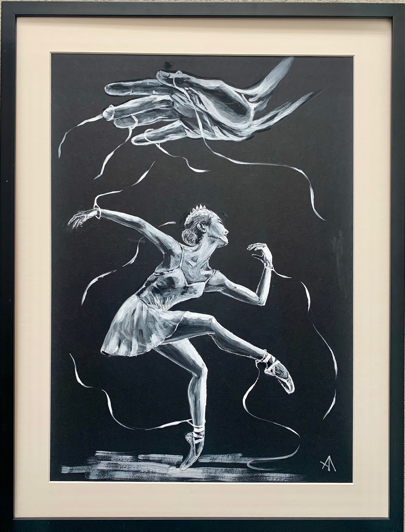 Puppets and Puppeteers.2. Acrylic. 2026.