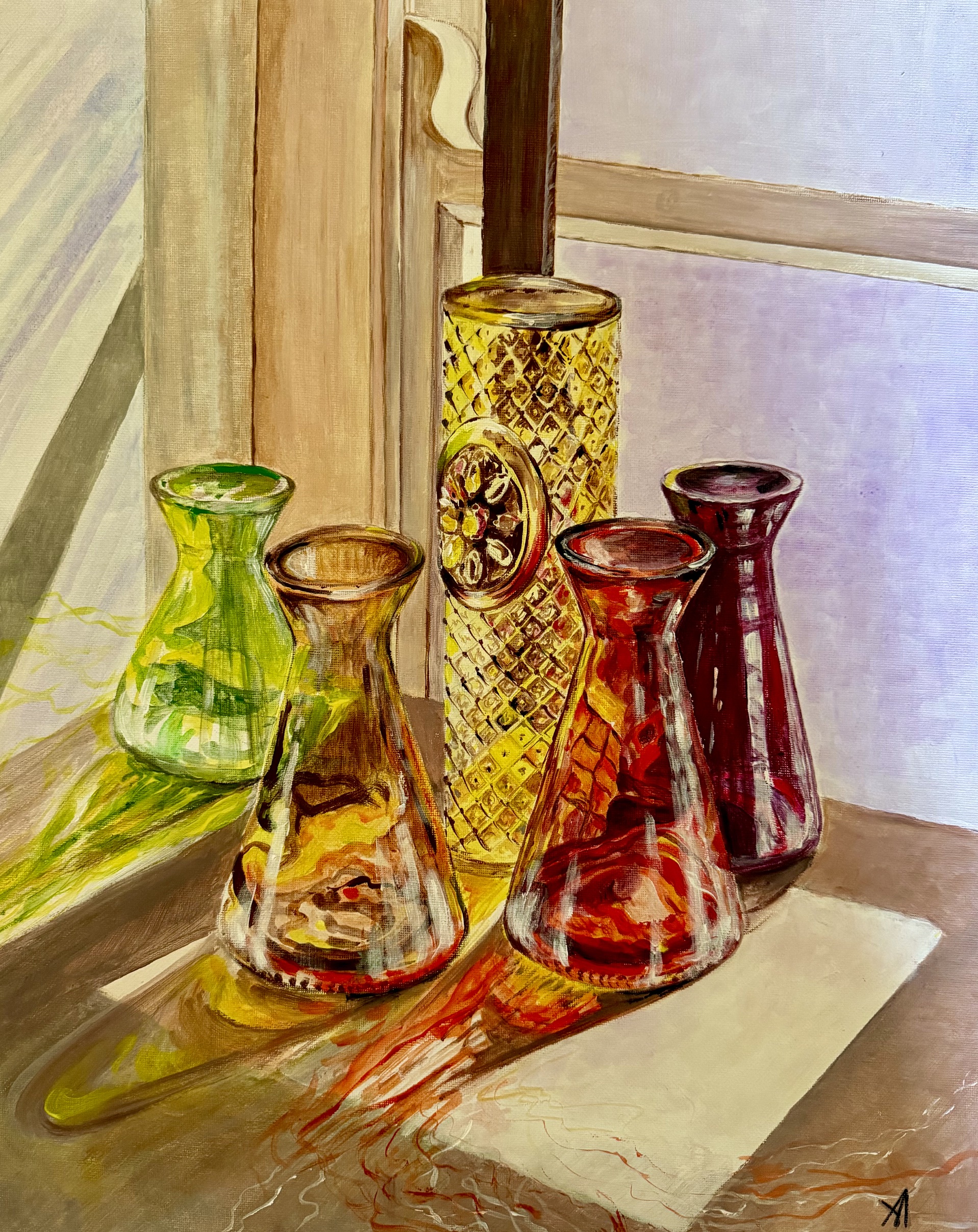 Glass.  Acrylic. 2026.